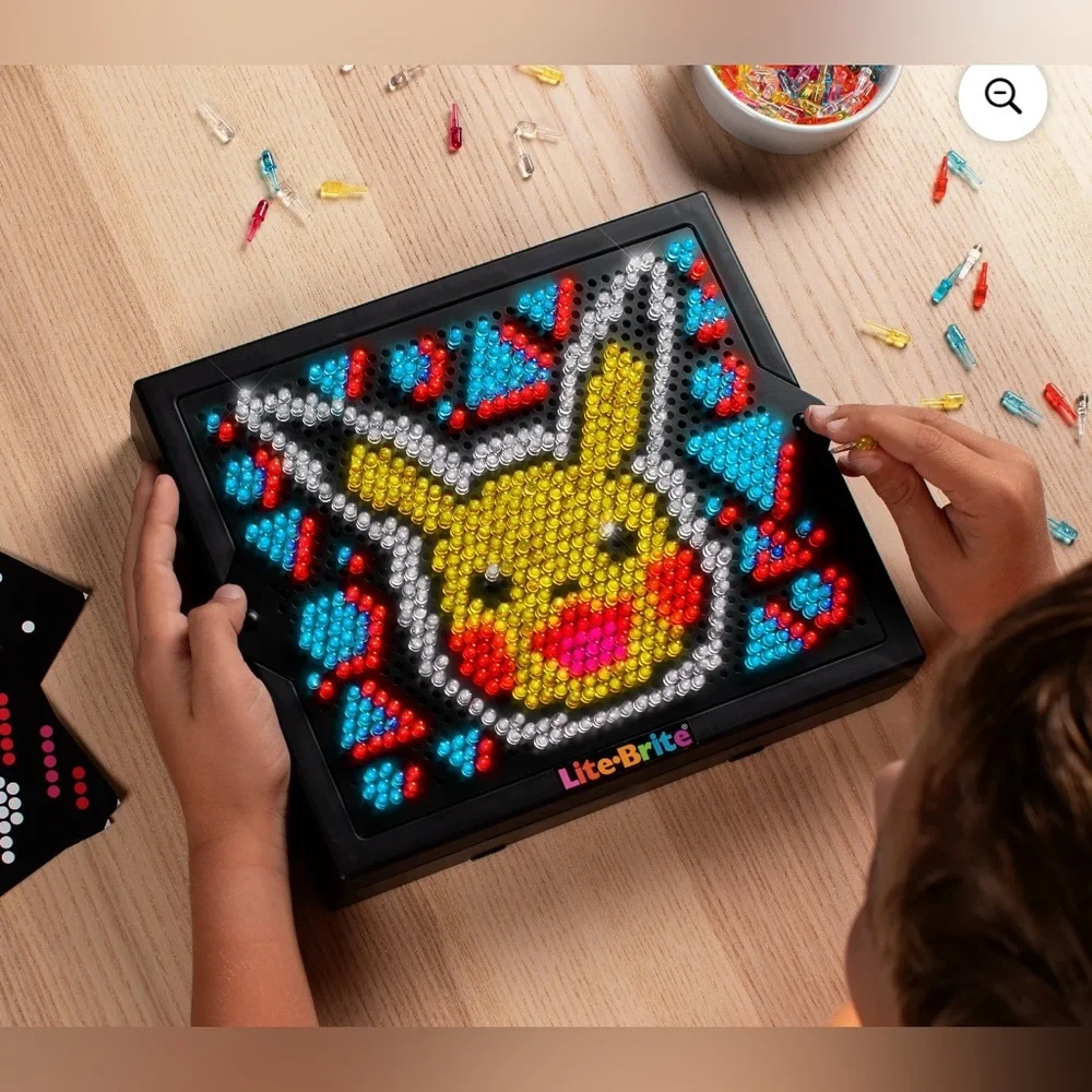 Lite-Brite Super Bright HD, Pokemon Edition - NEW